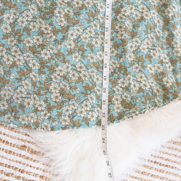 CATO OFF SHOULDER FLORAL BLOUSE SZ M - Picture 5 of 6